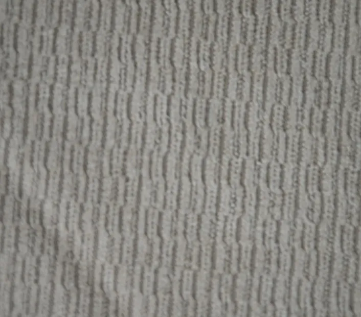 Light gray offset woven corduroy