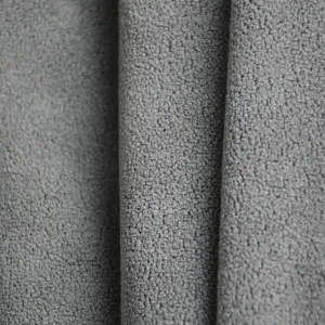 Dark gray velvet