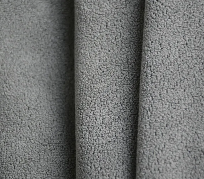 Dark gray velvet