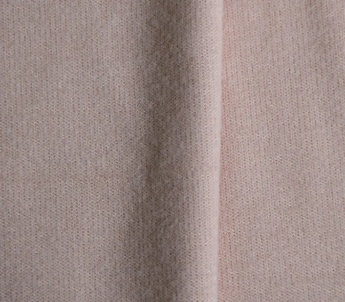 Light pink double-sided velvet