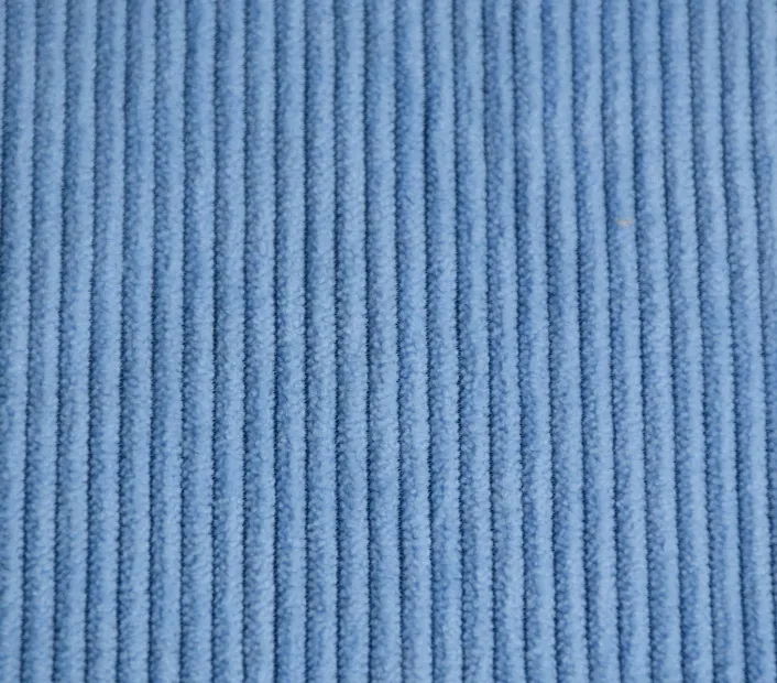 4.5 pieces of sky blue fine woven corduroy
