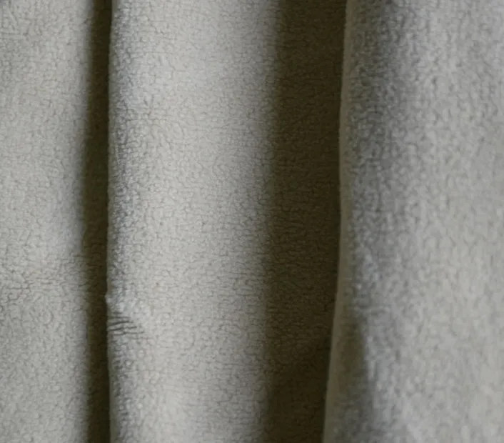 Light gray velvet