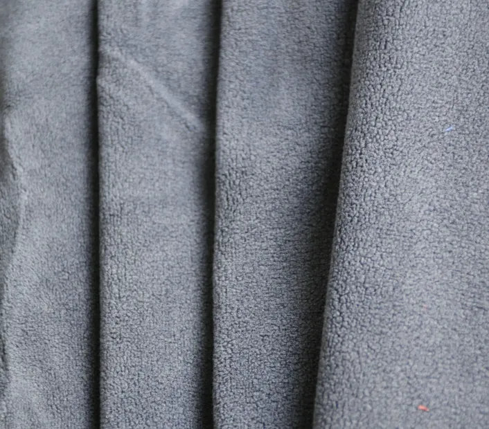 Medium gray velvet
