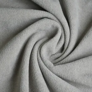 Light gray cloud velvet