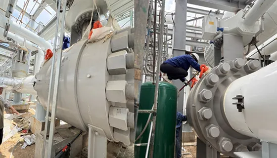 32&rdquo;1500# Metal To Metal Seated Trunnion Mounted Ball Valves ，On-site commissioning and operation 
