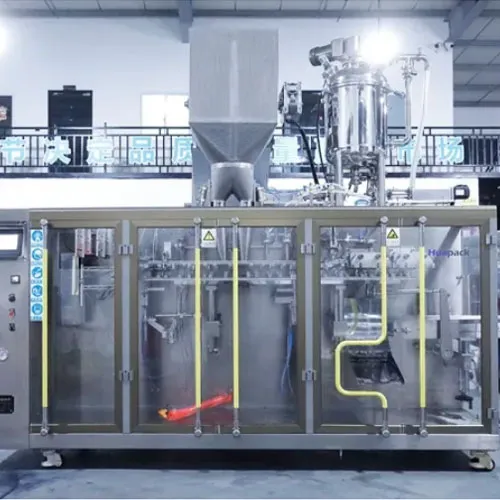 Premade Pouch Packaging Machine, 2-Nozzle Filling-210DG