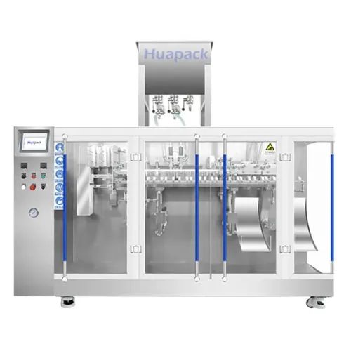 Premade Pouch Packaging Machine, 2-Nozzle Filling-180DG