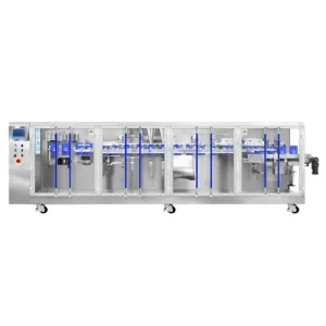 Servo Driven Premade Pouch Packaging Machine, 2-Nozzle Filling-330DG