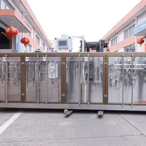 Zipper Stand-Up Pouch HFFS Packaging Machine, 2-Nozzle Filling-240SDZ/280SDZ/330SDZ
