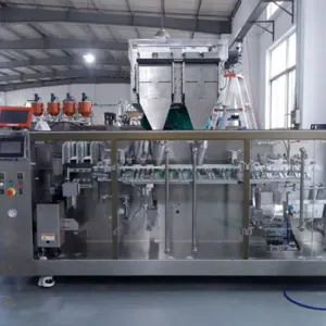 Premade Pouch Packaging Machine, 2-Nozzle Filling-400DG