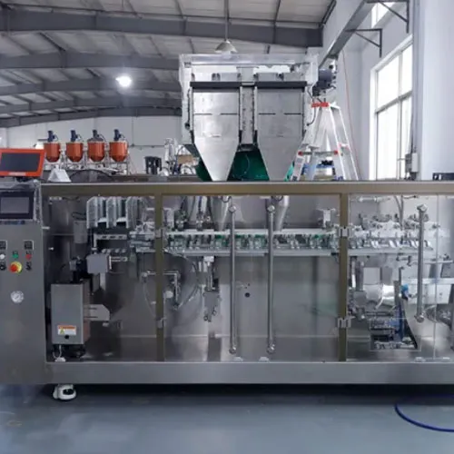 Premade Pouch Packaging Machine, 2-Nozzle Filling-400DG