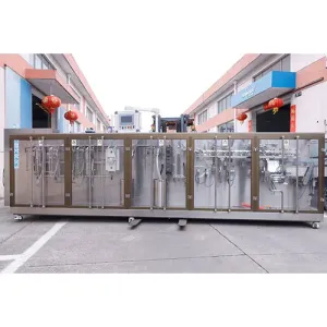 Servo Driven Rollstock Zipper Pouch Packaging Machine, 2-Nozzle Filling-240SDZ/280SDZ/330SDZ