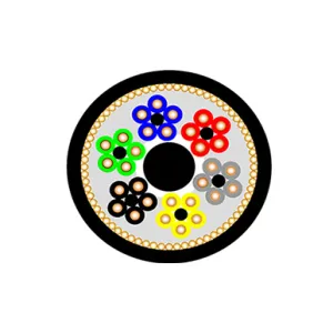 LB-HiFLEX-1015 10 Million Cycles Shielded Flexible Drag Chain Cable