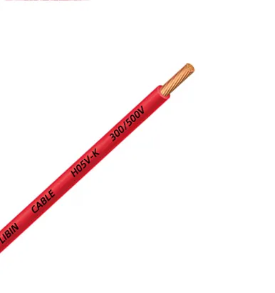 H05V-K Copper Core PVC Insulated Flexible Wire