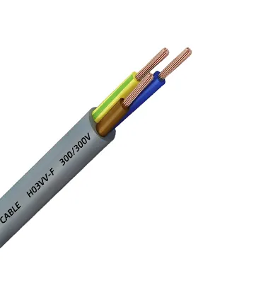 H03VV-F Copper core PVC insulated PVC sheathed flexible cable