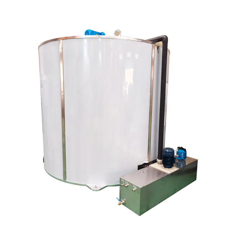 Fresh water Flake Ice Evaporator 30t/24h
