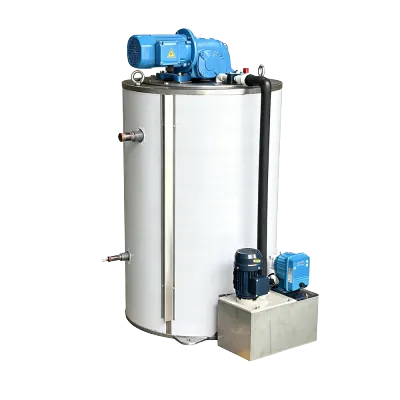 Fresh water Flake Ice Evaporator 3t/24h