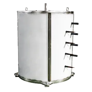 Fresh water Flake Ice Evaporator 10t/24h