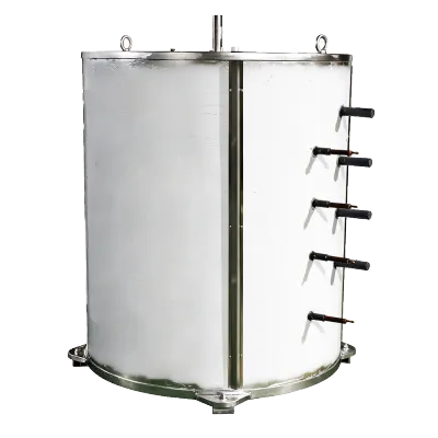 Fresh water Flake Ice Evaporator 10t/24h