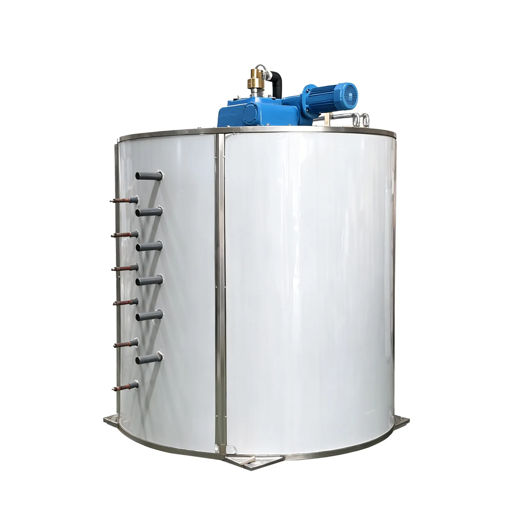 Marine Seawater Flake Ice Evaporator 20t/24h