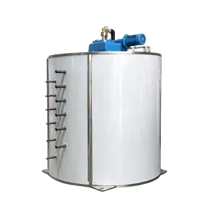 Marine Seawater Flake Ice Evaporator 20t/24h