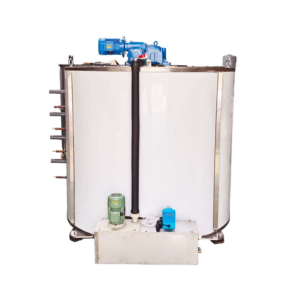 Fresh water Flake Ice Evaporator 15t/24h