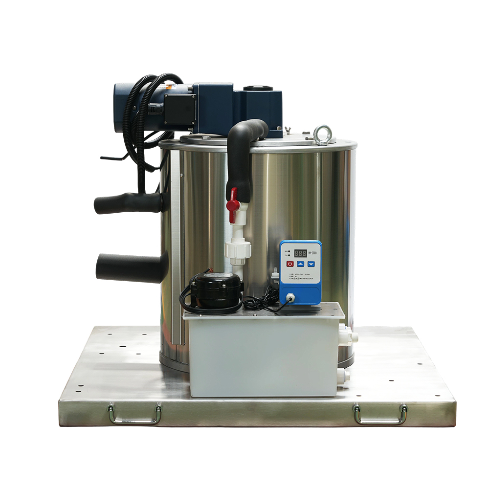 Fresh water Flake Ice Evaporator 0.5t/24h