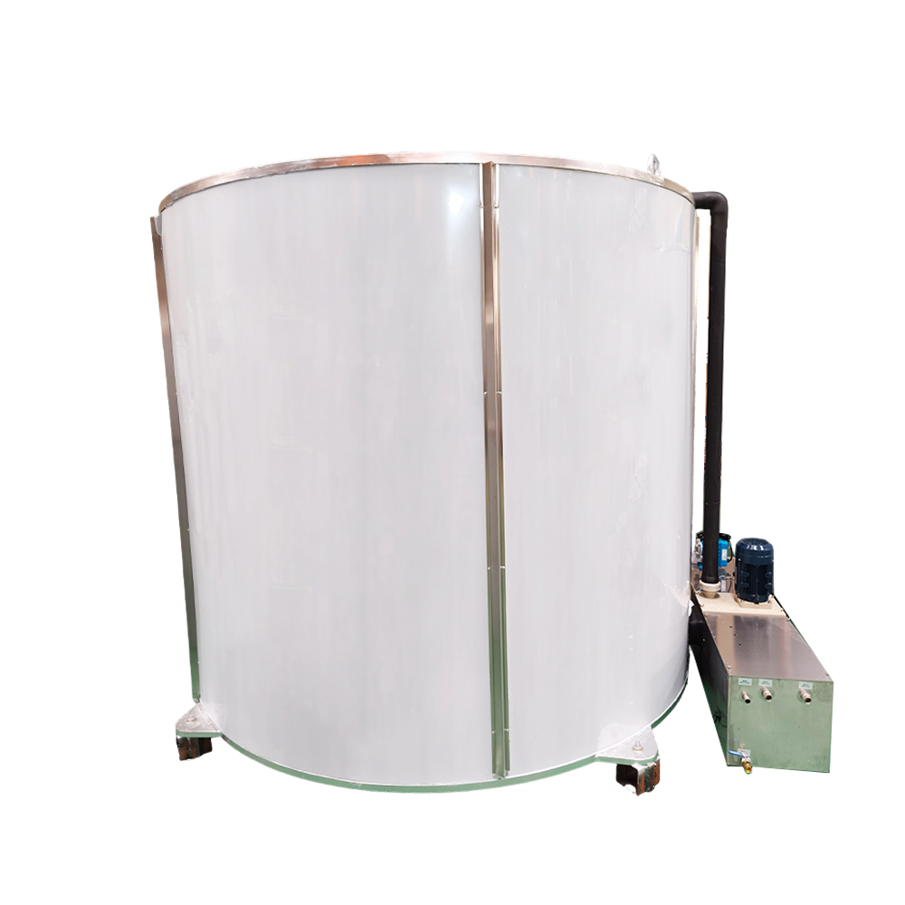 Fresh water Flake Ice Evaporator 30t/24h