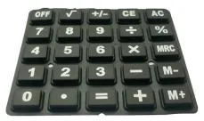 Rubber soft keyboard