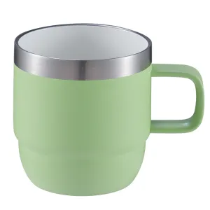 Mini Insulated  Stainless Steel  Office Cup with Handle 