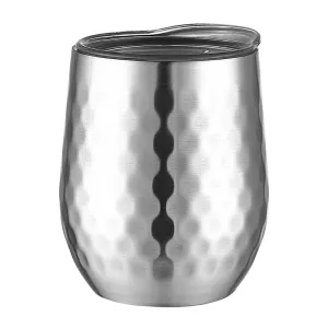 Insulated  Stainless Steel Red Wine Mug Hammered Design for Parties SW-008A