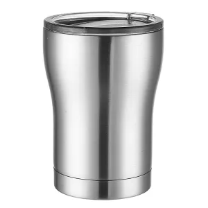 22oz Insulated  Stainless Steel Silver Tumbler  SW-068A