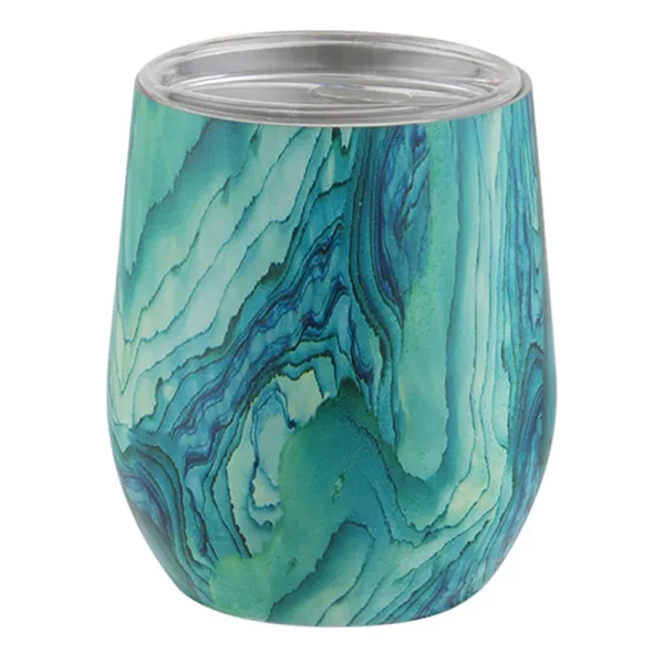 Modern Egg Shape Design Insulated  Stainless Steel Red Wine Mug SW-013B