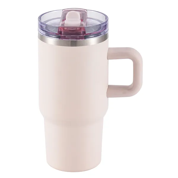 Vaso aislado de acero inoxidable Taza de vac&iacute;o con dise&ntilde;o f&aacute;cil de transportar