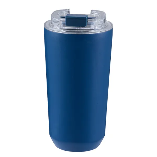 Insulated  Stainless Steel  Office Cup with Flip Lid Leak Proof Plastic Lid 