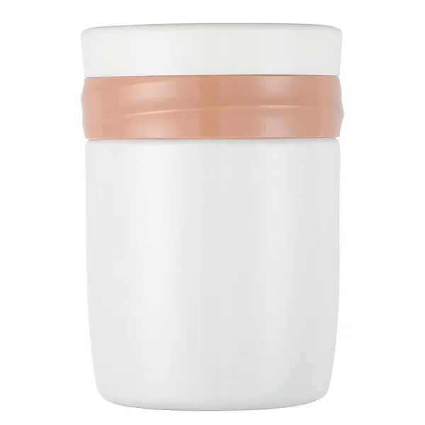 Envase de comida al vac&iacute;o t&eacute;rmico de acero inoxidable personalizado, tarro de comida termo aislado de doble pared de 380ml con tapas