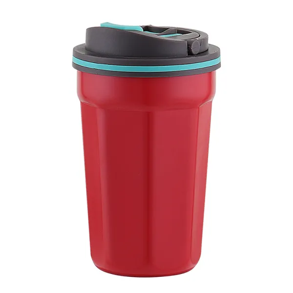 New Style Octagonal Design Insulated  Stainless Steel  Office Cup 