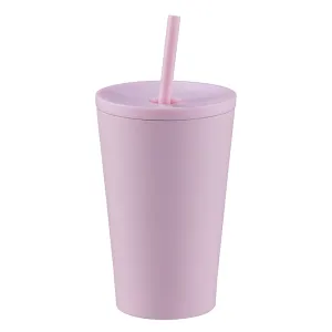 Insulated Stainless Steel Sports & Outdoor Water Bottle With Straw 