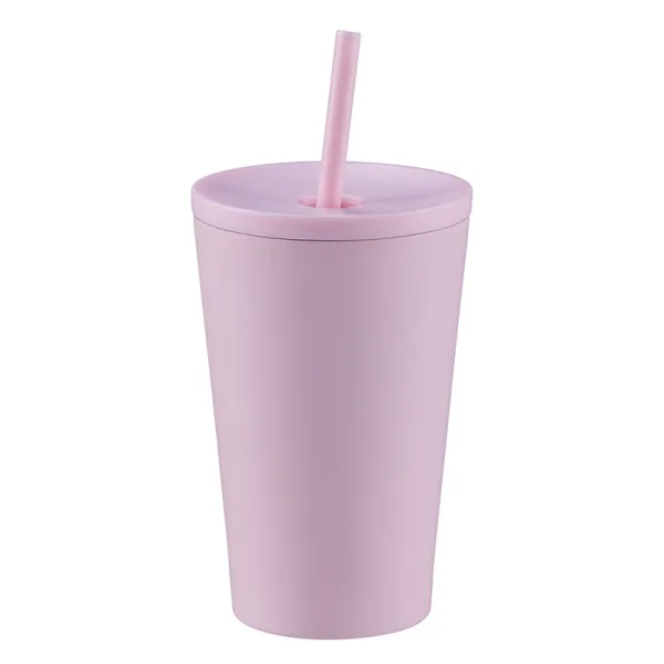 Insulated Stainless Steel Sports & Outdoor Water Bottle With Straw 