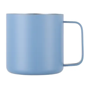 Minimalist Insulated Stainless Steel Office Cup with Handle Lid 