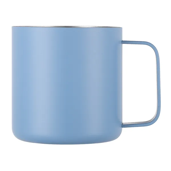 Minimalist Insulated Stainless Steel Office Cup with Handle Lid 