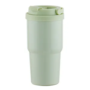 カスタムロゴ入り断熱ステンレスタンブラー 蓋付き