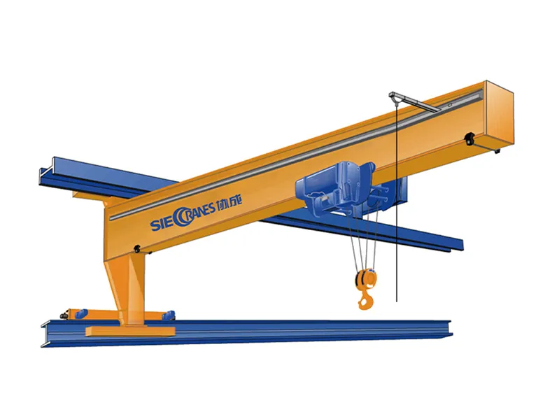 Application and development of mobile cantilever cranes and wall-line cranes in modern industry