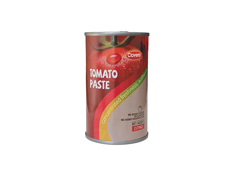 Pasta de tomate natural enlatada 170 g x 24 latas Sabor rico y textura suave