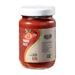Premium Tomato Paste in 200g Glass Jar for Cooking and Sauces