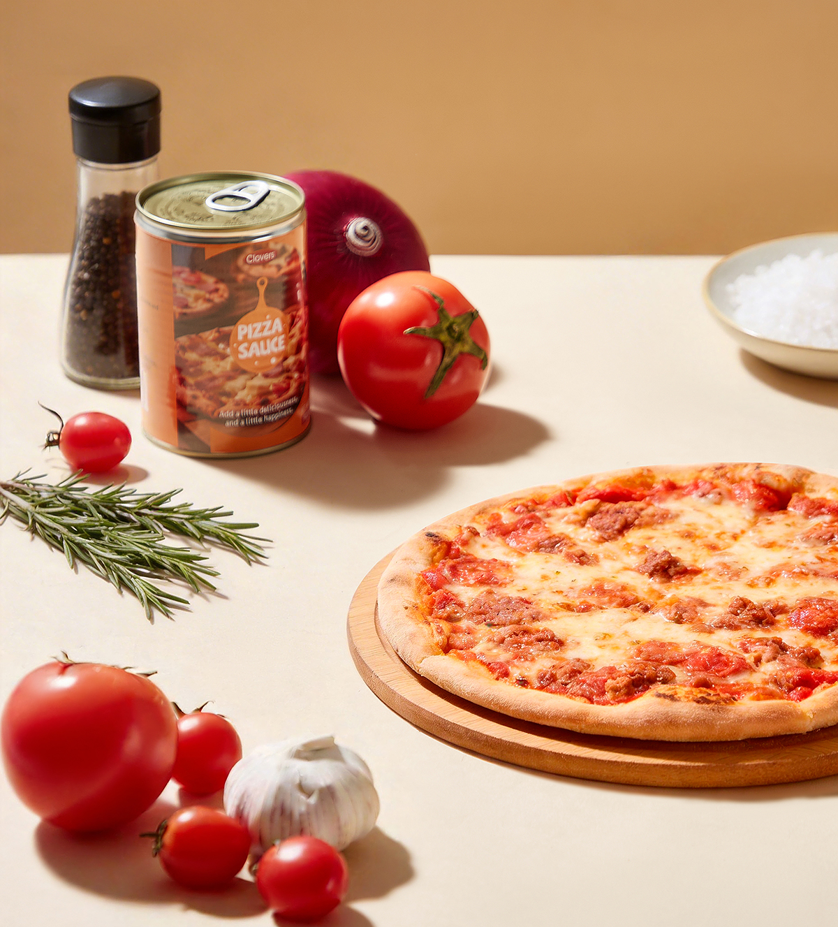 canned tomato pizza sauce