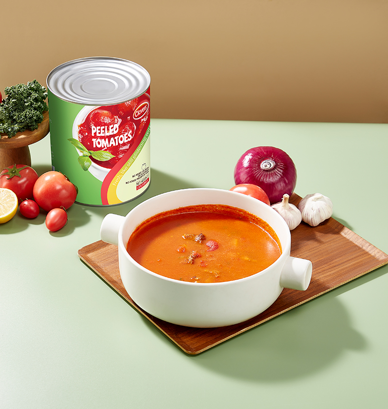 canned peeled tomatoes