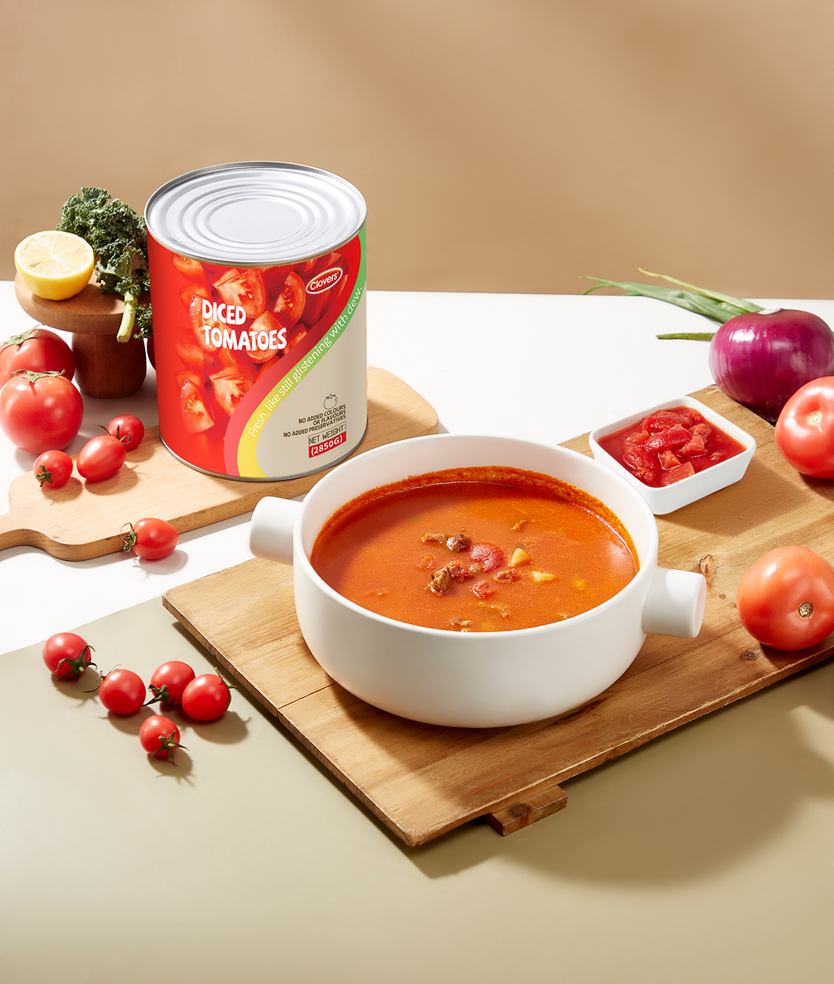 canned diced tomatoes