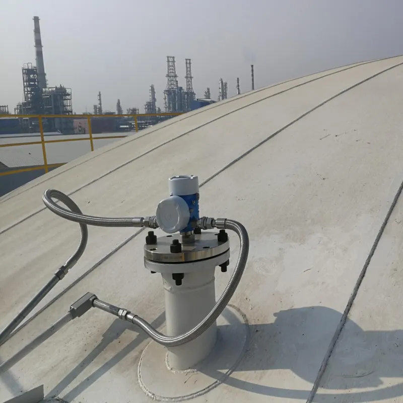 Application of MUL radar level meter in liquid level monitoring of refined oil storage tanks