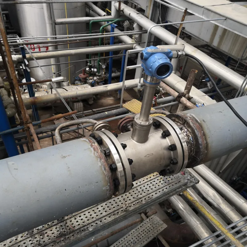 Application of MF3 target flowmeter in flow monitoring and process linkage of liquid cooling system in cold rolling production line